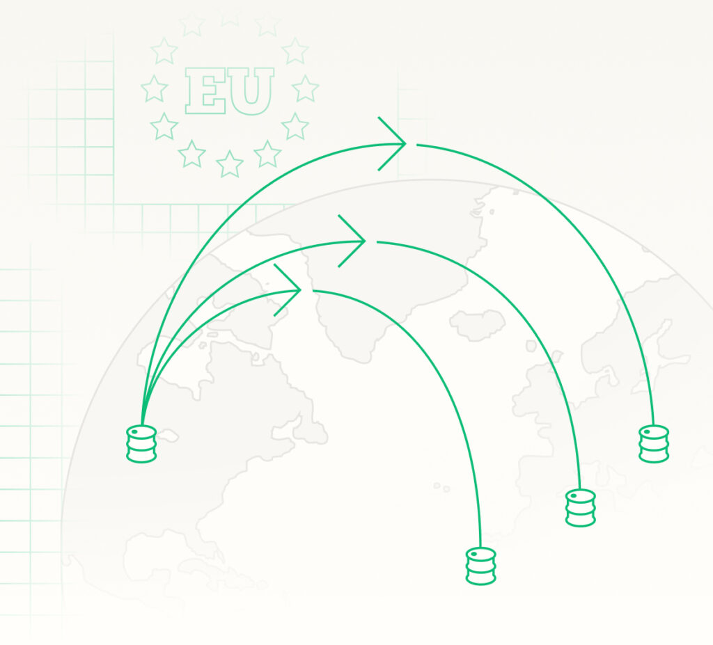 data from various distributed barrels
